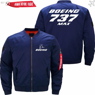 Boeing 737 MAX Ma-1 Bomber Jacket Flight Jacket Aviator Jacket53 THE AV8R